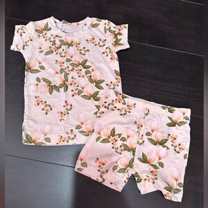 Angel Dear loungewear short Set - Floating Magnolia